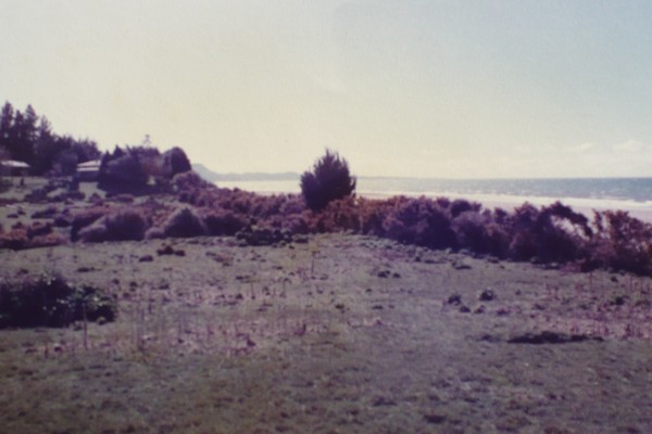 Beachfront property in 1984 Golden Bay, New Zealand